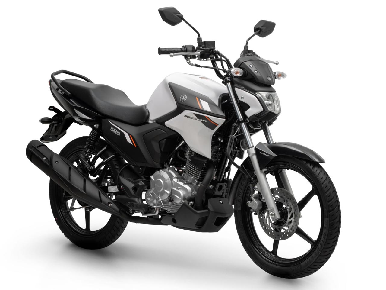 Yamaha Factor 150 branca, foto ilustrativa do modelo